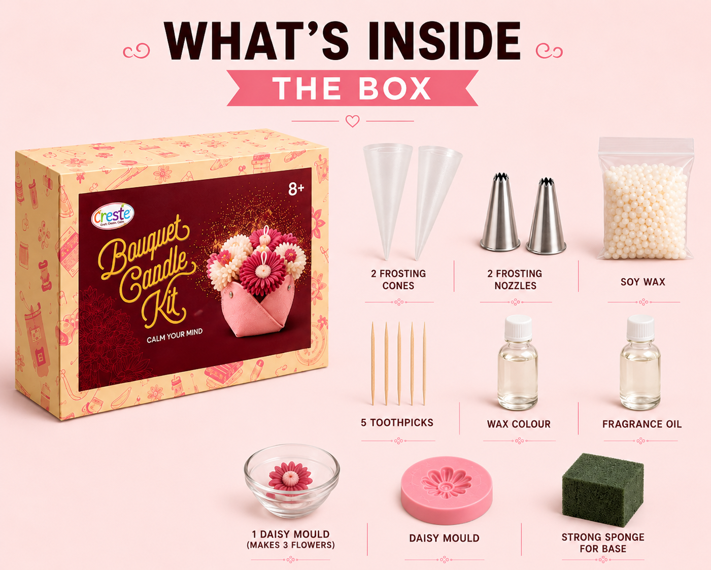 Bouquet Candle Kit