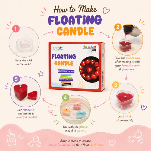 DIY Floating Candle Making Kit | 10years+