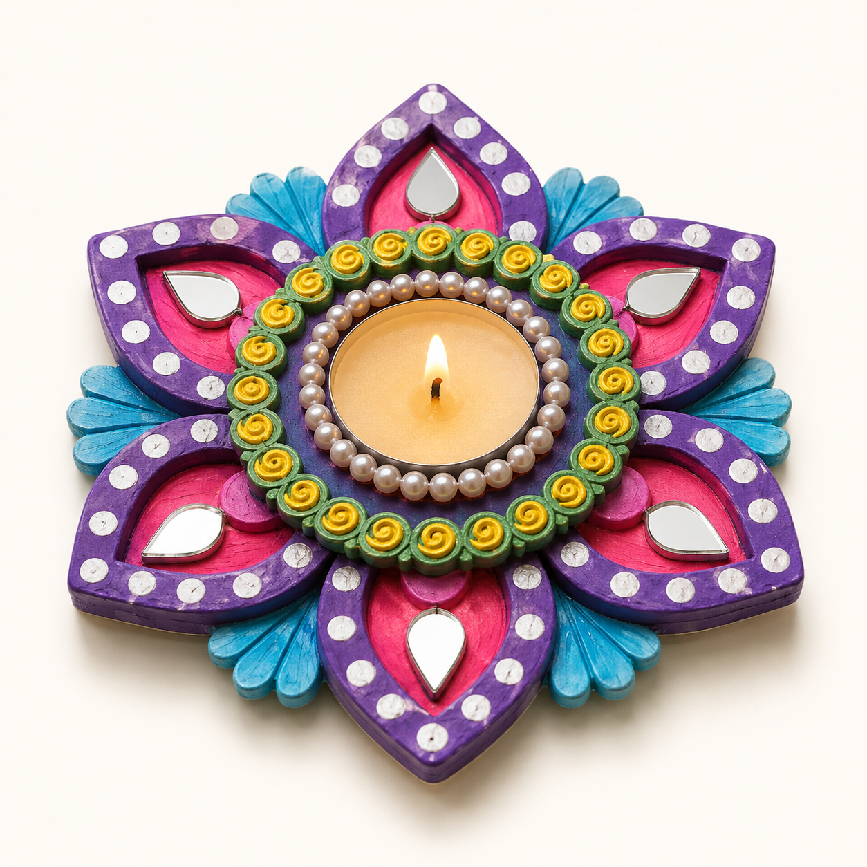 DIY Mandala Candle Making Kit | 5years+