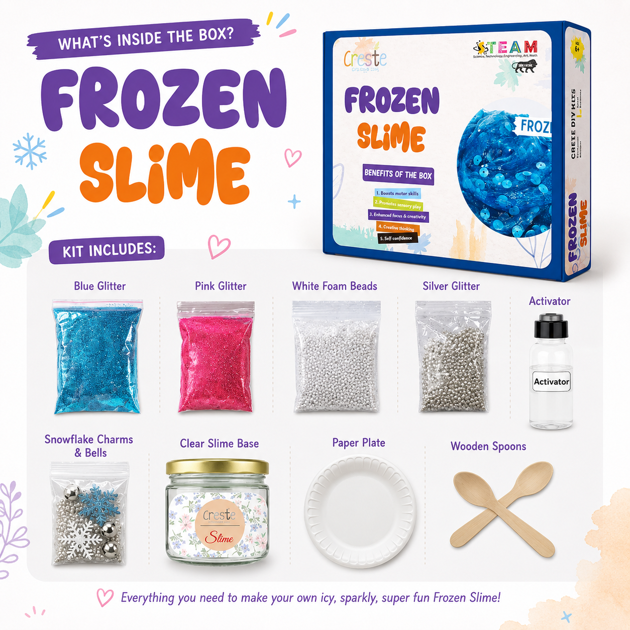 DIY Frozen Slime Making Kit | 5years+