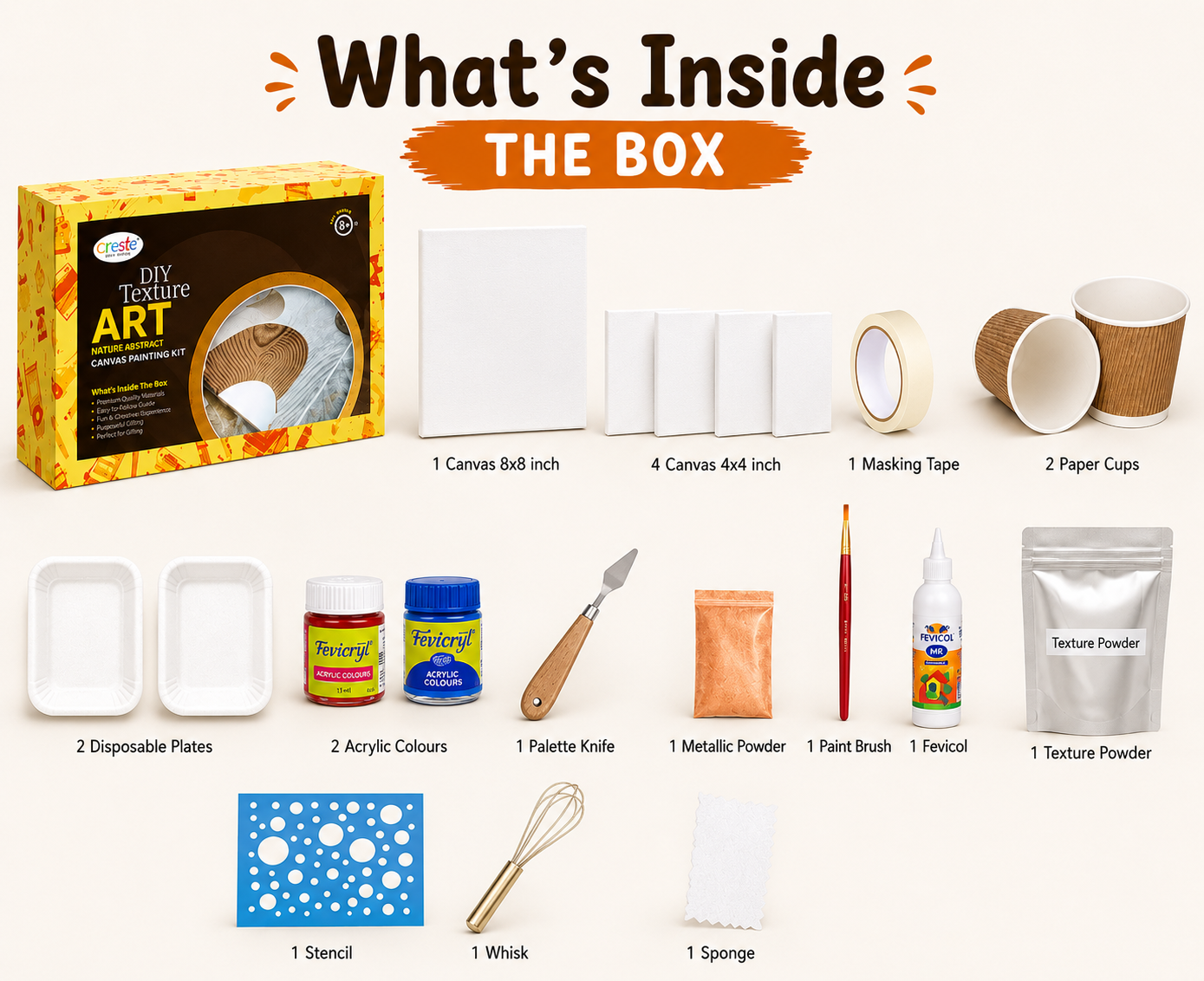 DIY Texture Art Kit | 8years+