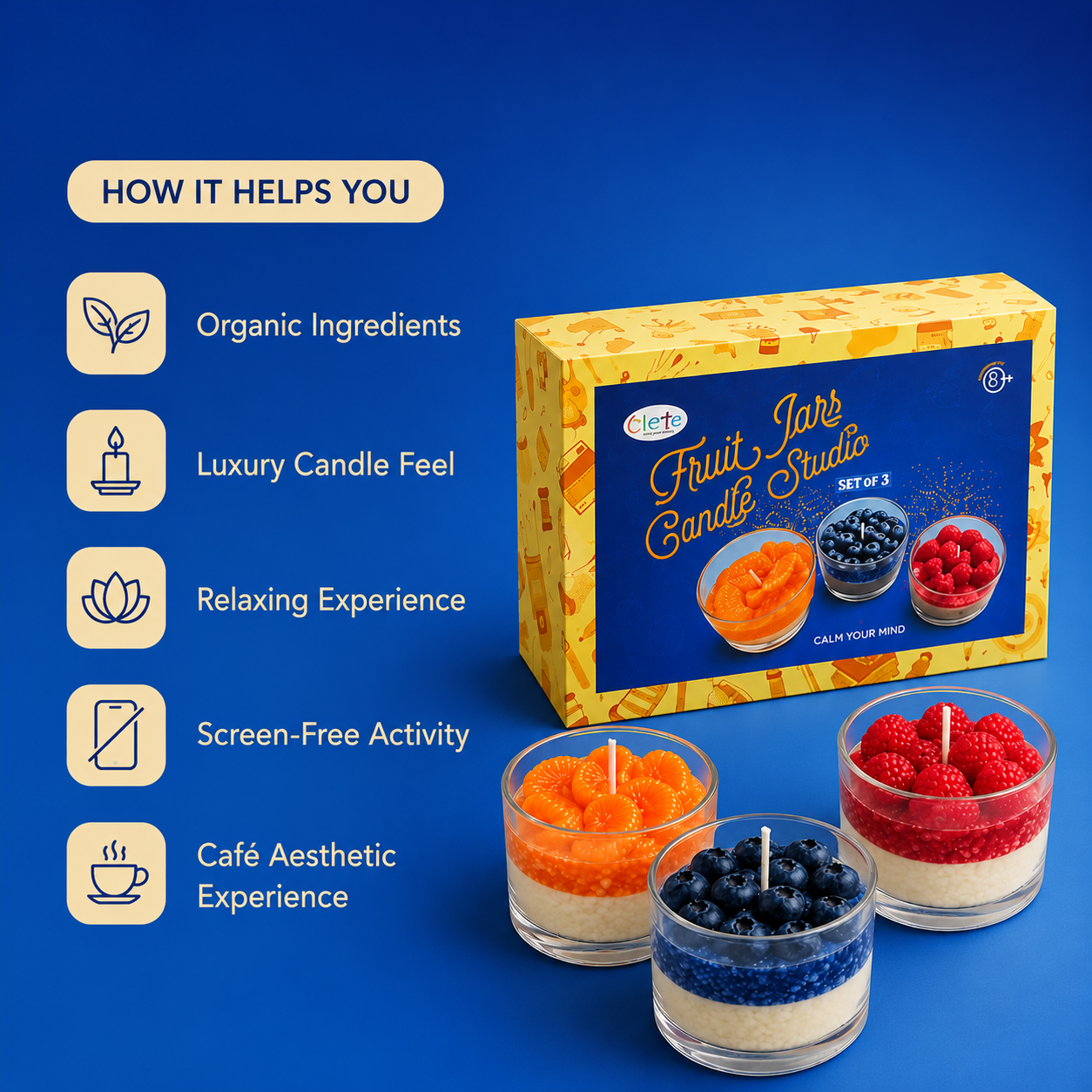 Fruit Jar Candle Kit