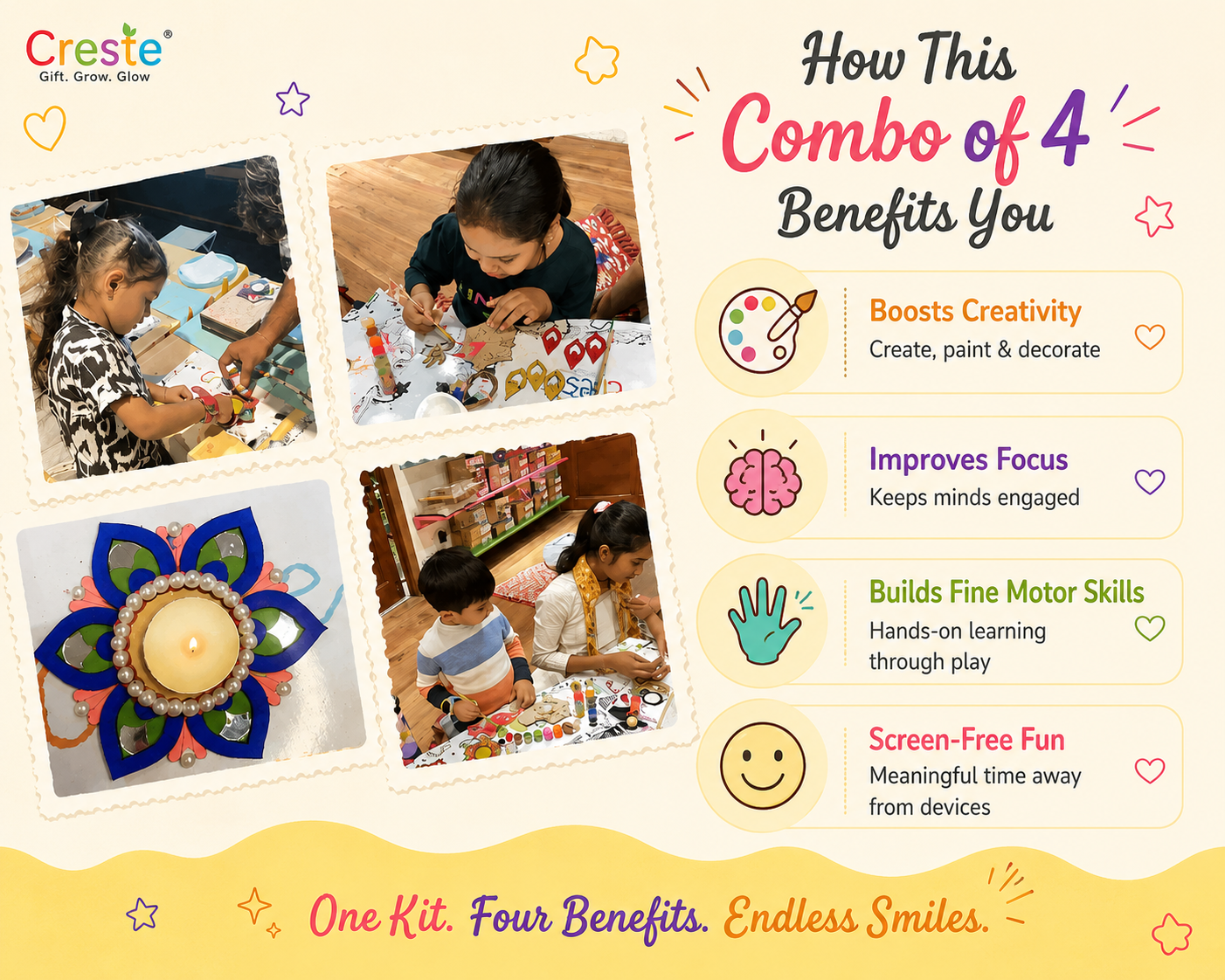 Candle Making Kit Combo | Pack of 4