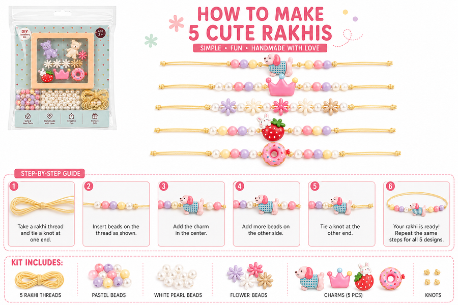 DIY Rakhi Kit