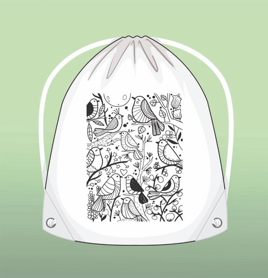 Color Your Bag Kit | Animal Theme (Backpack Type)