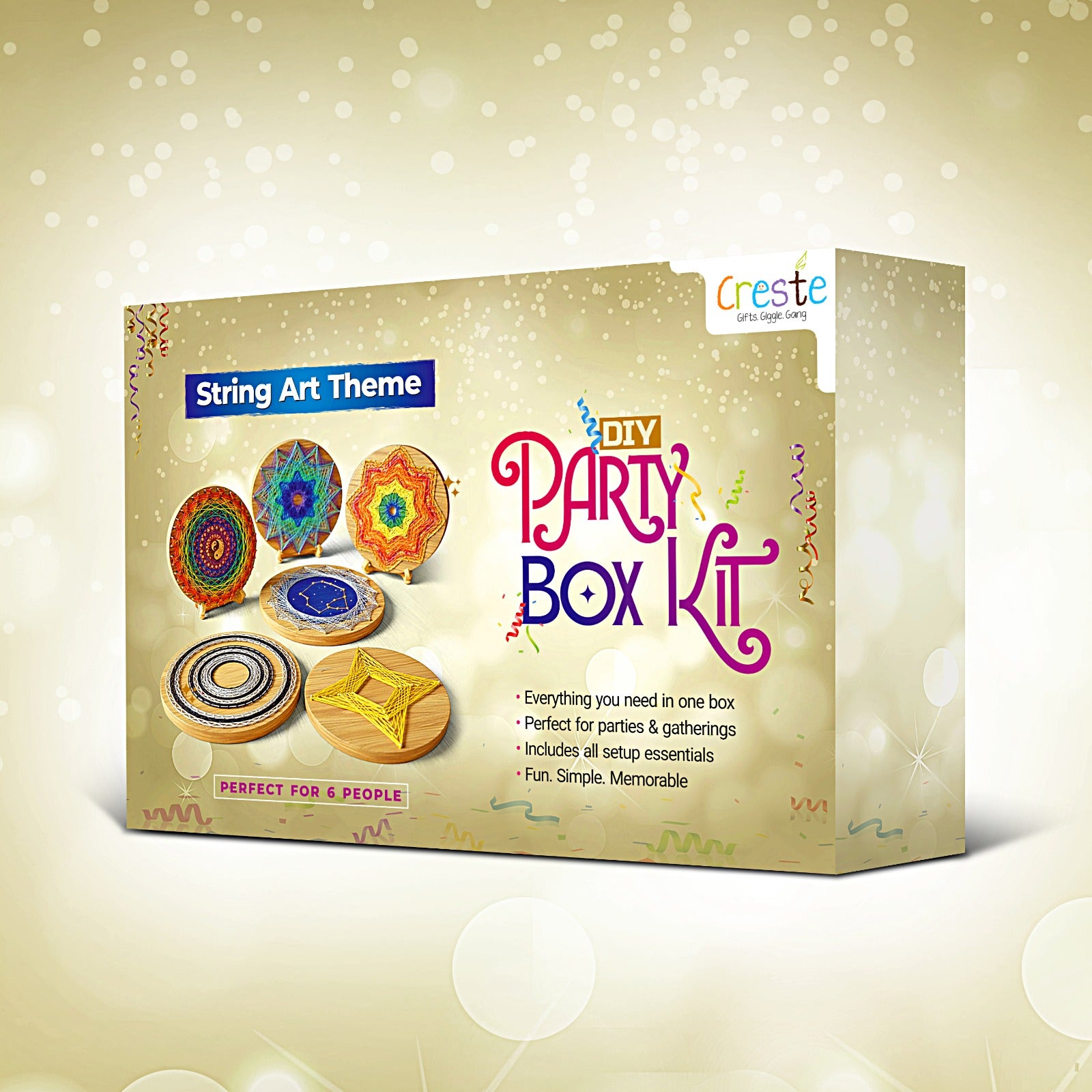DIY Party Box Kit | String Art Theme