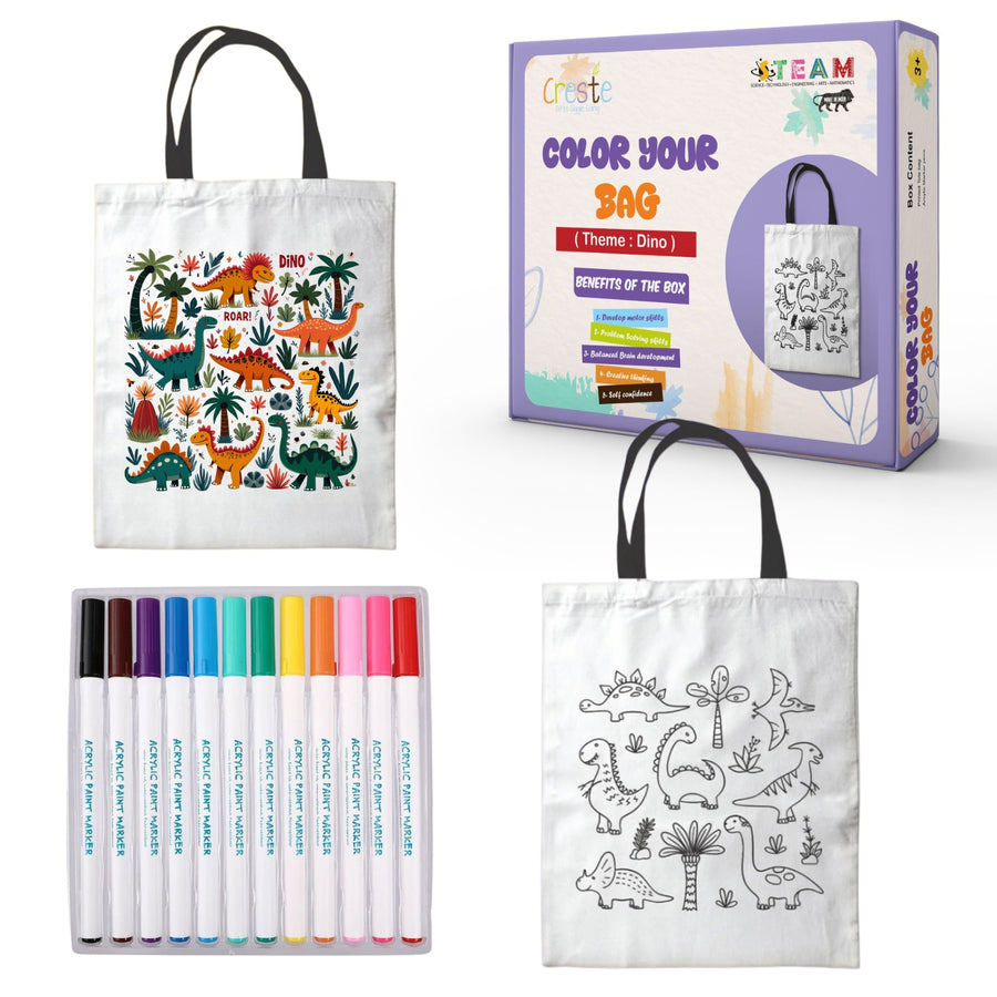 DIY Color Your Bag Kit Available with Different Themes | 3years+