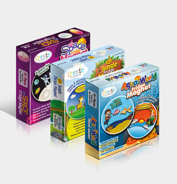 DIY Fridge Magnet Combo Pack | 4years+