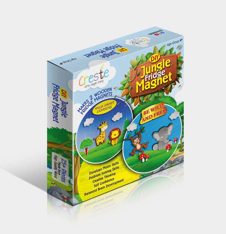Fridge Magnet Jungle Theme Kit