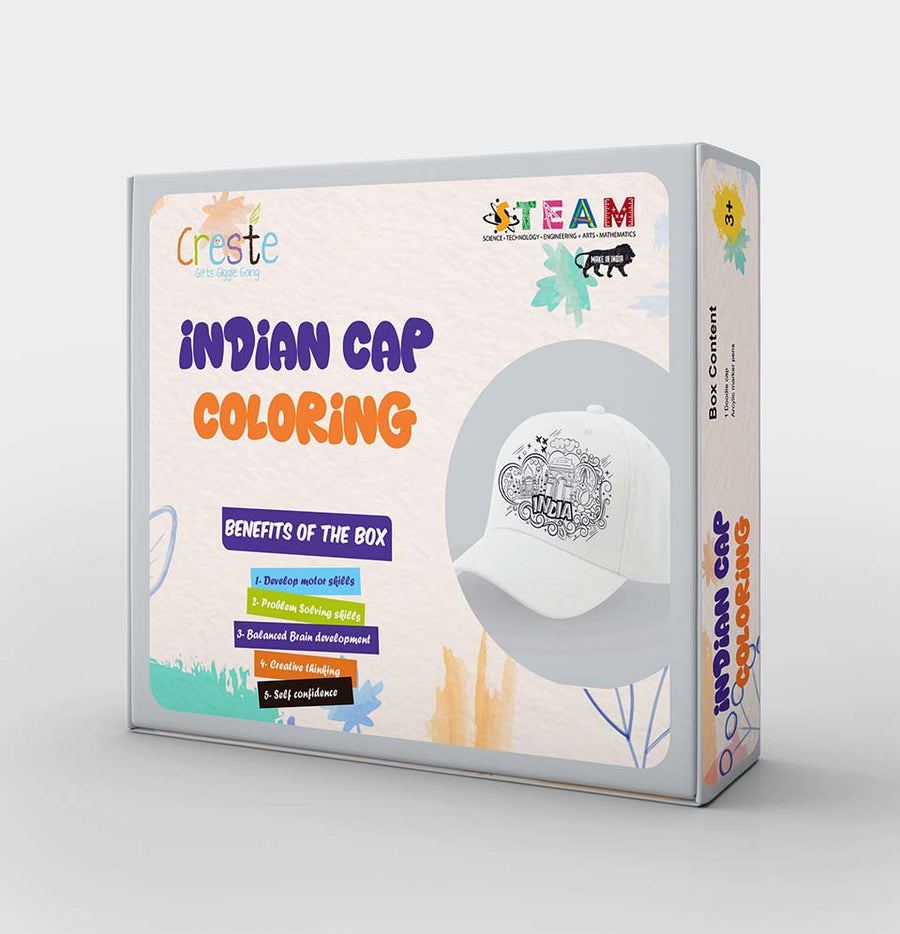 Indian Cap Coloring Kit