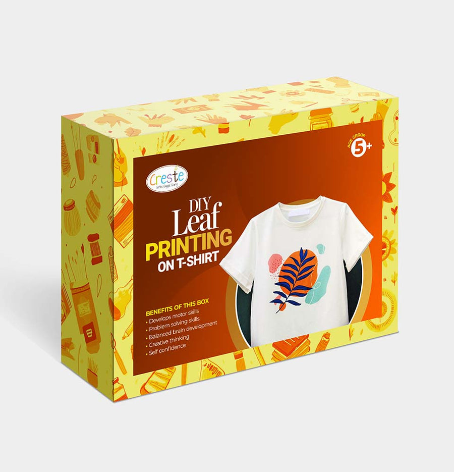 Leaf Printing on Tshirt Kit