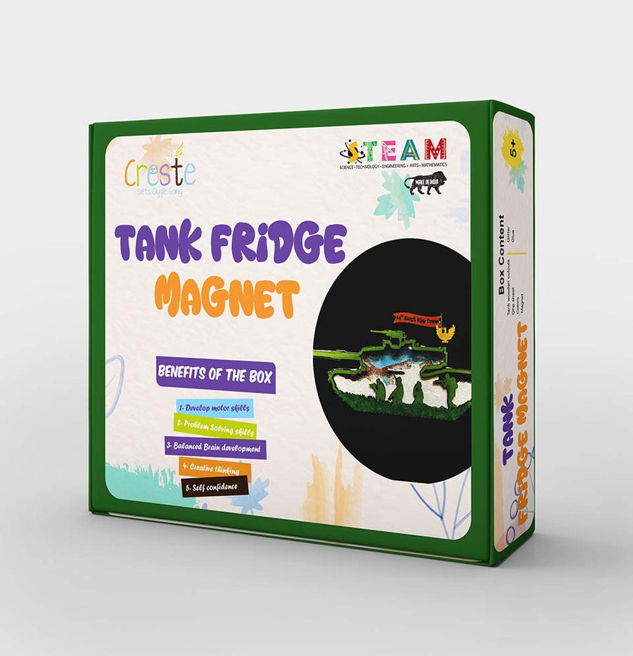 Tank Fridge Magnet Making Kit