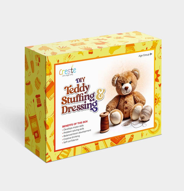 DIY Teddy Stuffing and Dressing Kit | 3years+