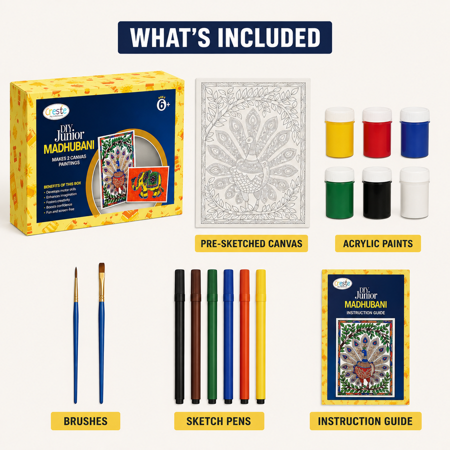 Junior Madhubani Kit