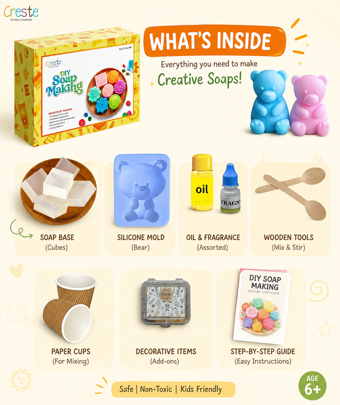 DIY Soap Making Kit | 5years+