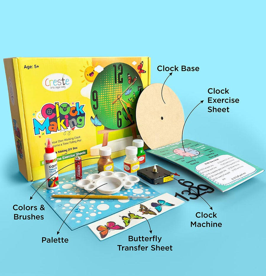 DIY Clock Making Kit | 5years+