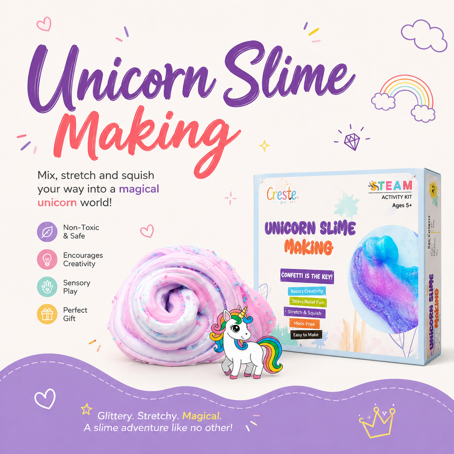 DIY Unicorn Slime Making Kit | 5years+