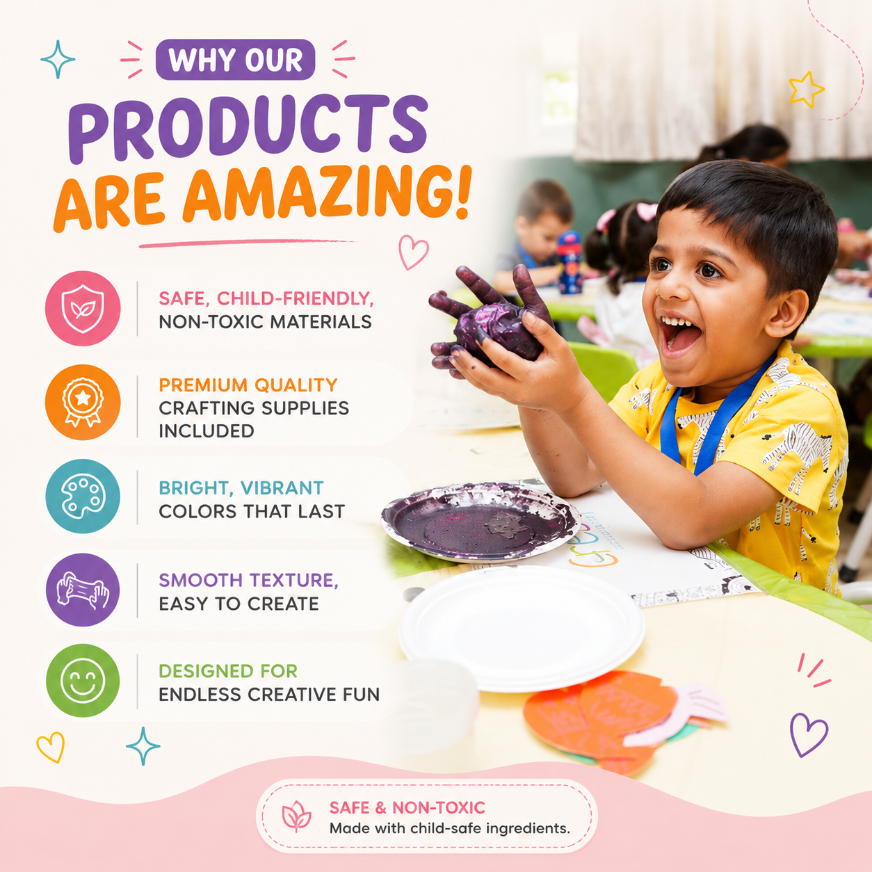 DIY Unicorn Slime Making Kit | 5years+