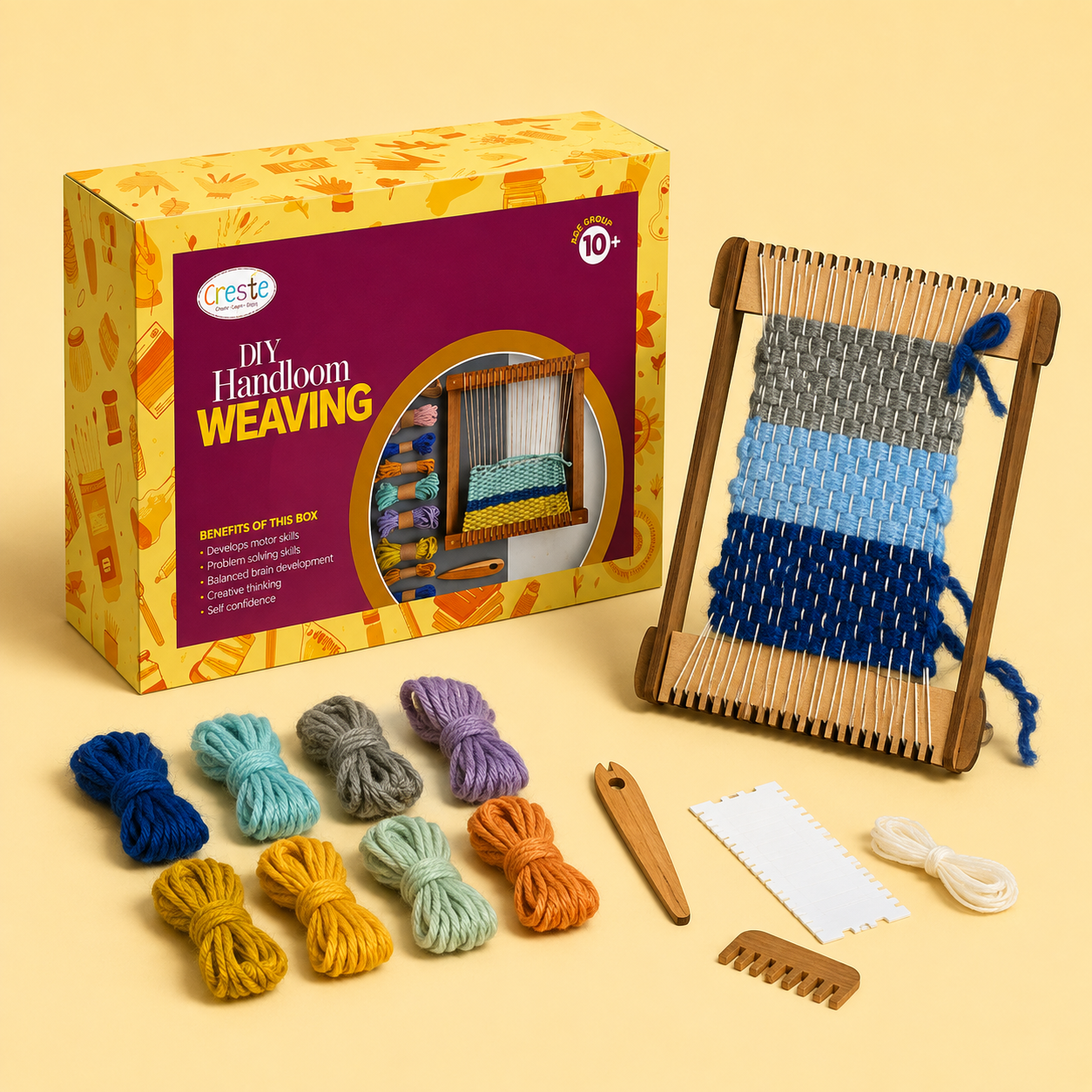 DIY Handloom Weaving Kit | 8years+