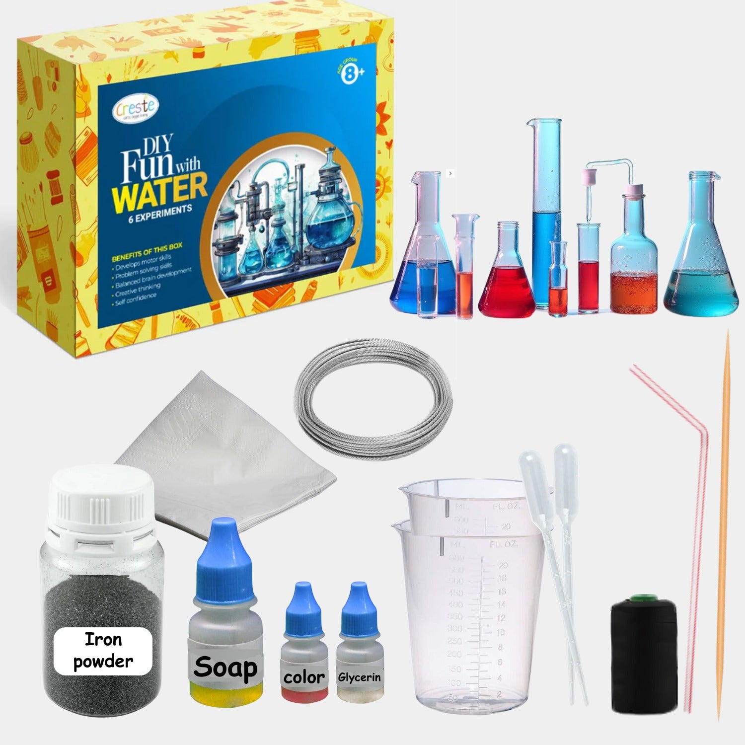 DIY Fun with Water Science Experiment Kit | 8years+