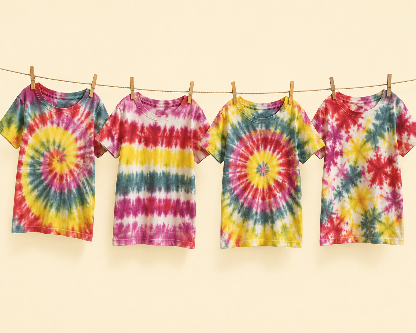 DIY Tie and Dye Tshirt Kit | 5years+