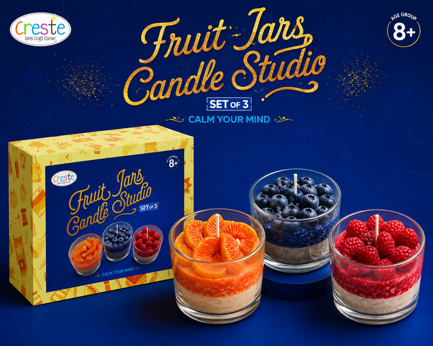 Fruit Jar Candle Kit