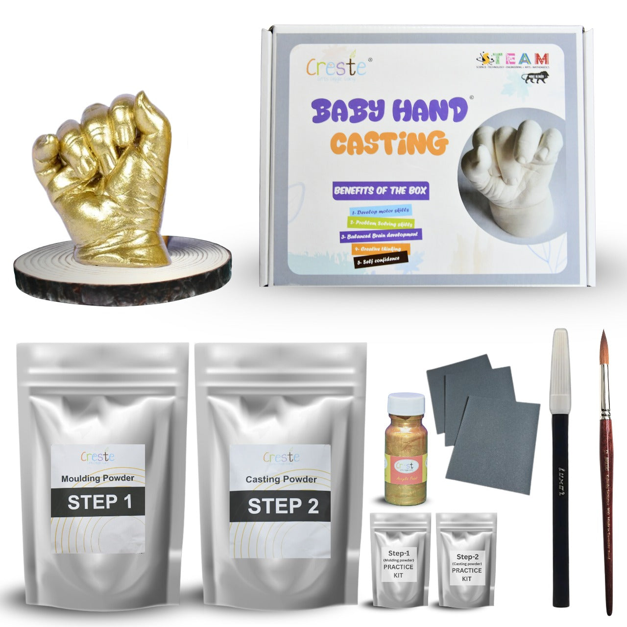 DIY Baby Hand Casting Kit | 2years+