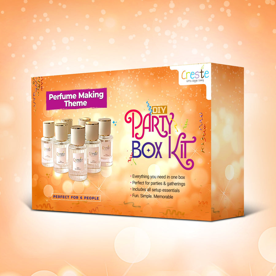 Party Box Kit – Perfume Making Theme – DIY kit for kids by Creste