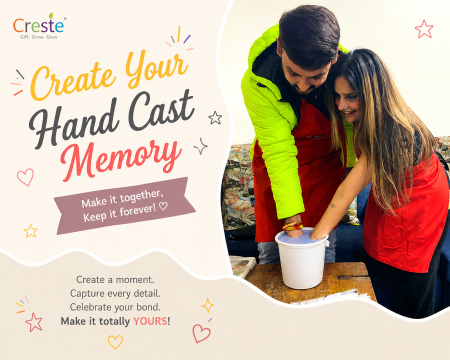 DIY Hand Casting Kit for Couples