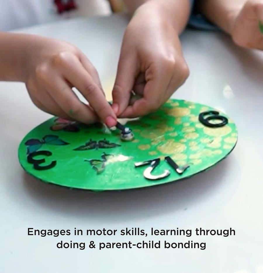 Clock Making Kit – DIY kit for kids by Creste