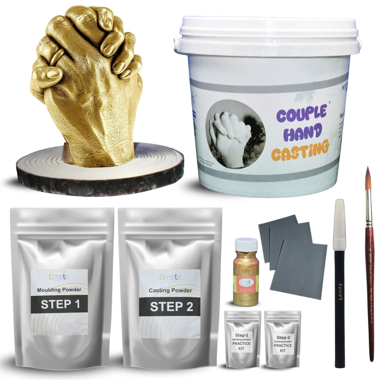DIY Hand Casting Kit for Couples
