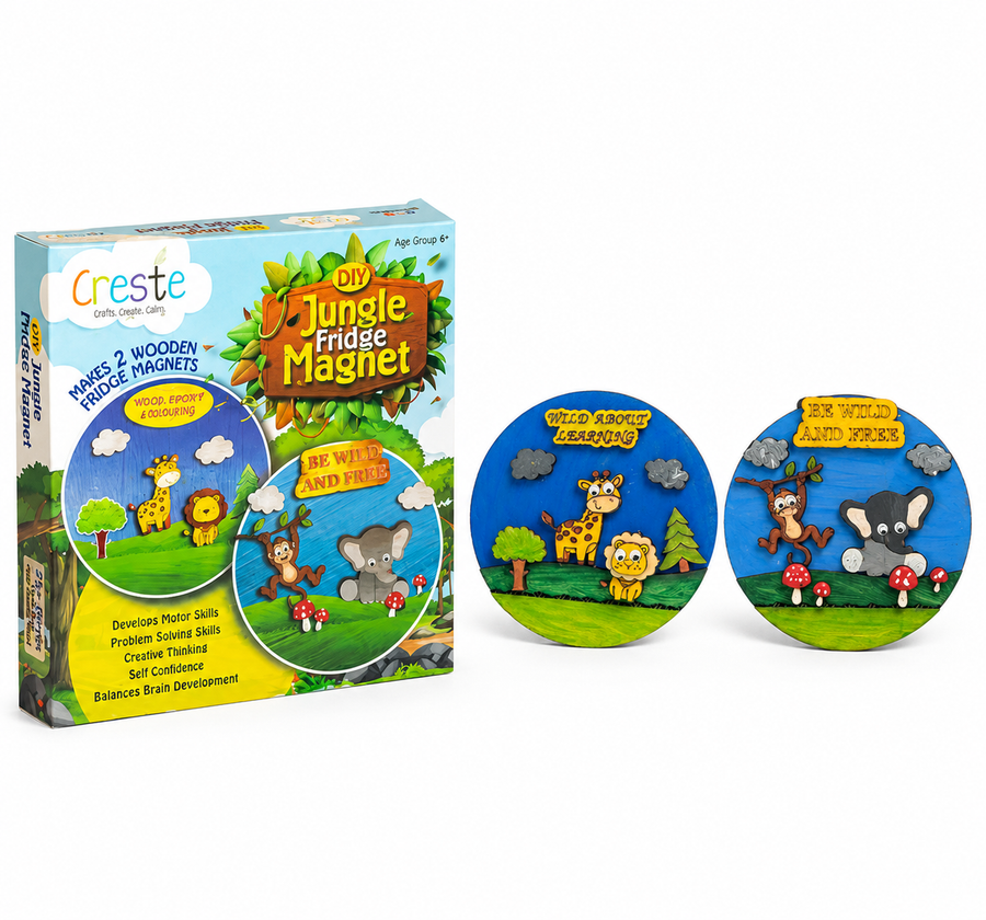 Fridge Magnet Jungle Theme Kit