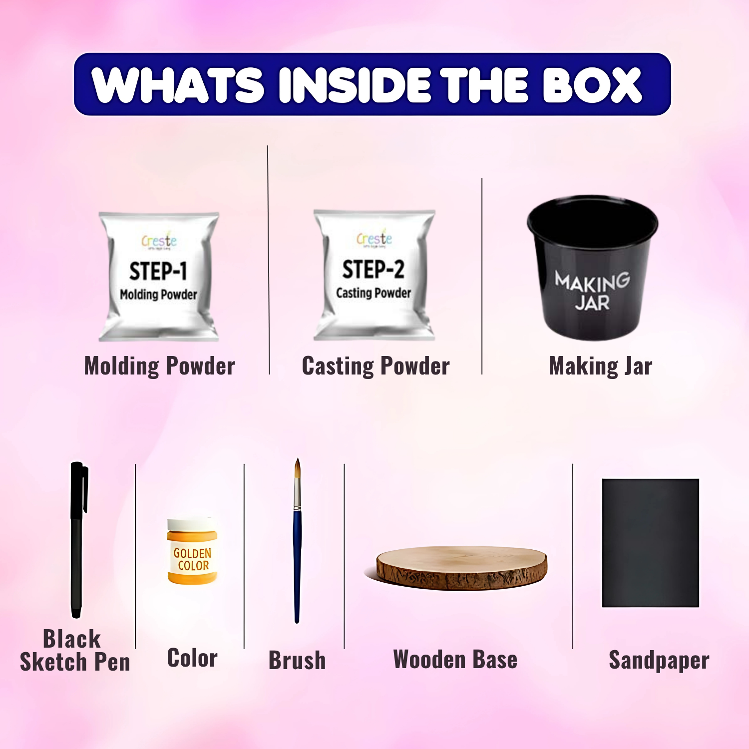 DIY Hand Casting Kit for Couples