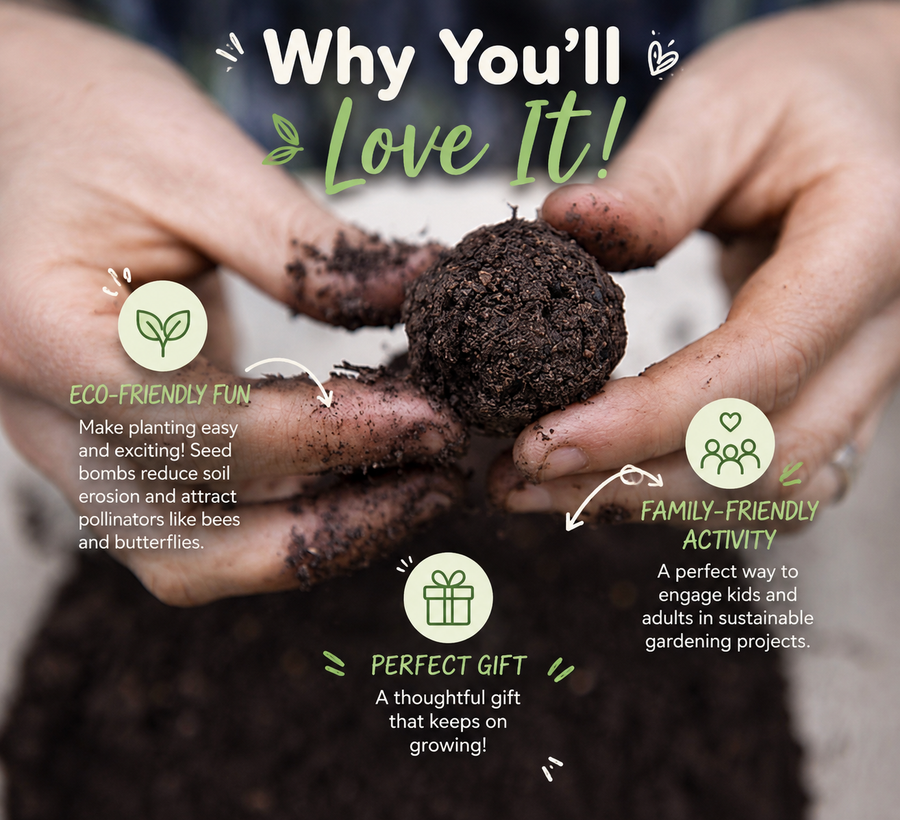 Seed Bomb Gardening Kit