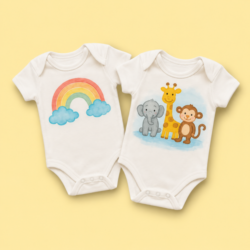 Newborn Onesie Hand Paint Kit