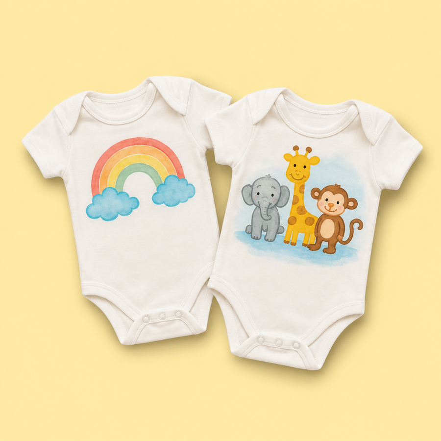 Newborn Onesie Hand Paint Kit