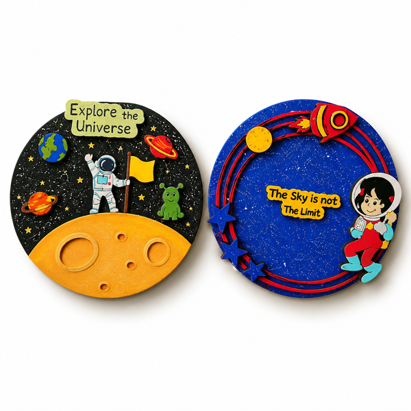 Fridge Magnet Space Theme Kit