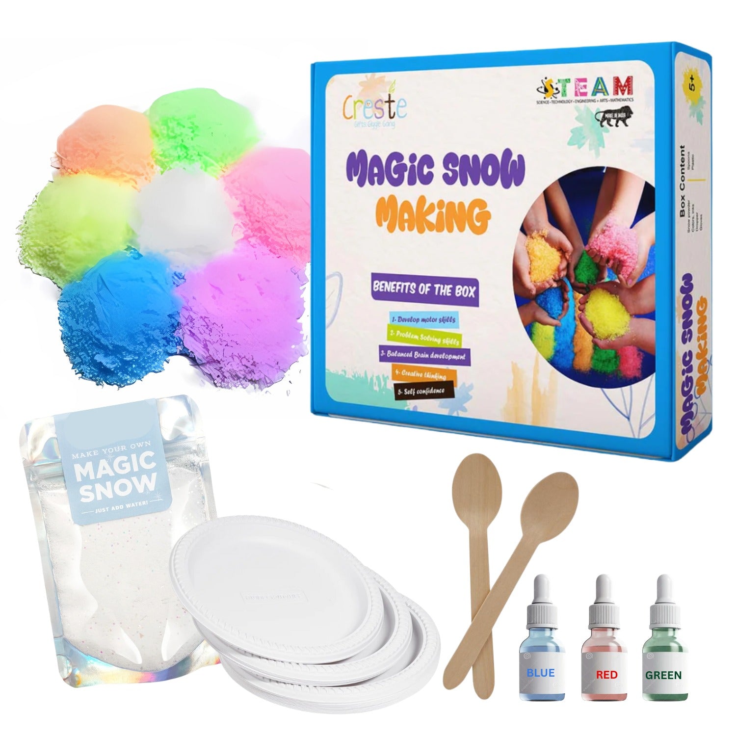 DIY Magic Snow Making Kit | 5years+
