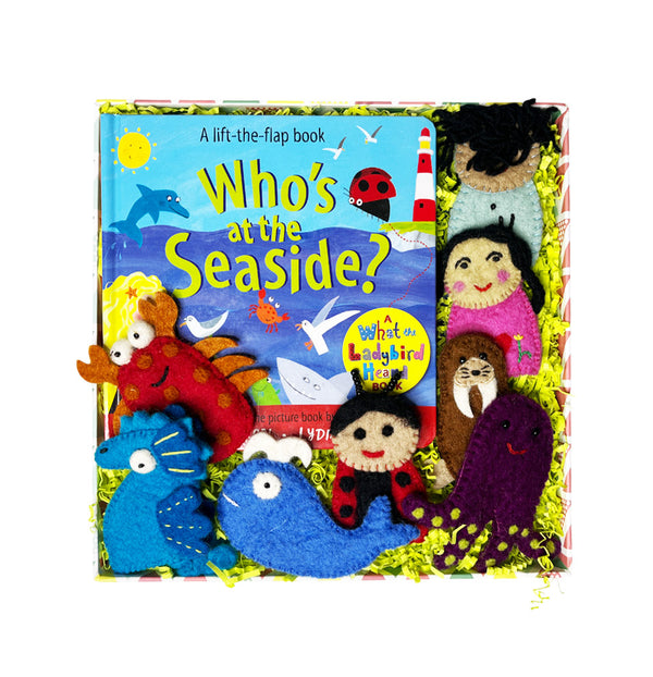 Story Box - Who’s at the Seaside Theme – toddler activity box by Creste