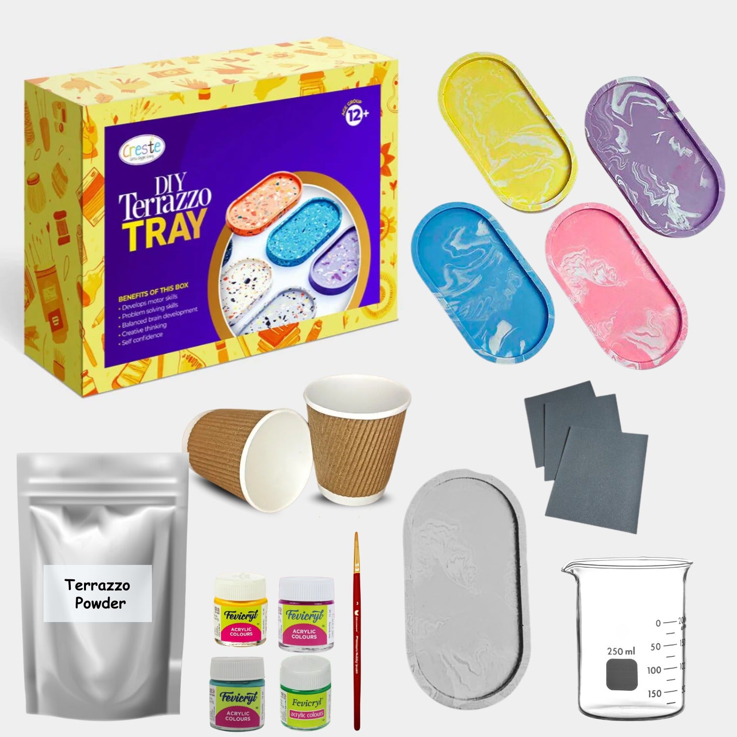 DIY Terrazzo Tray Making Kit | 12years+