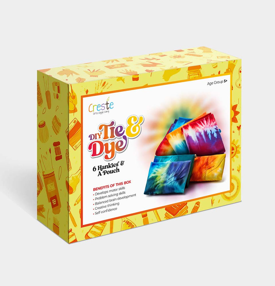 Tie and Dye - Tote Bag Kit – DIY kit for kids by Creste
